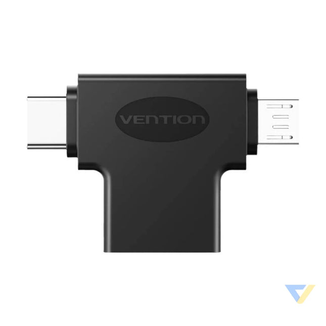Adapter OTG USB 3.0 to USB C and Micro USB Vention CDIB0 Adapters connectors and converters