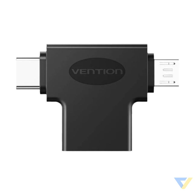 Adapter OTG USB 3.0 to USB C and Micro USB Vention CDIB0 Adapters connectors and converters