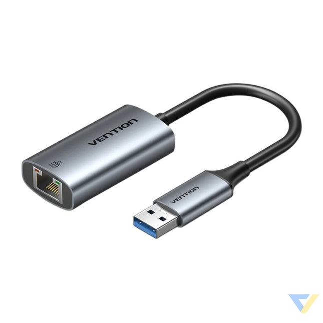 Adapter Vention USB A + USB C do Gigabit Ethernet 0.15m Adapters connectors and converters