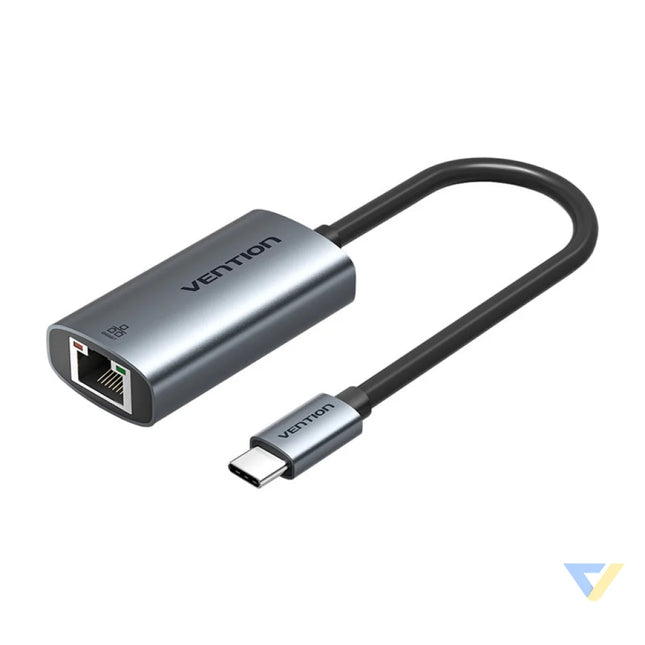 Adapter Vention USB C do Gigabit Ethernet 0.15m Adapters connectors and converters