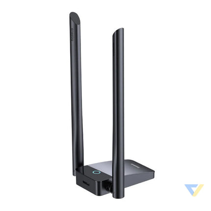 Adapter WiFi Baseus FastJoy 1300Mbps (black) Adapters connectors and converters