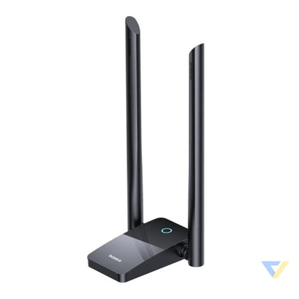 Adapter WiFi Baseus FastJoy 1800Mbps (black) Adapters connectors and converters