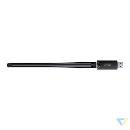 Adapter WiFi with antenna Baseus FastJoy 650Mbps (czarny) Adapters connectors and converters