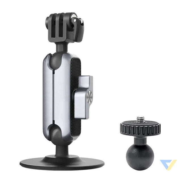Adhesive mount PGYTECH for sports cameras Booms and selfie sticks