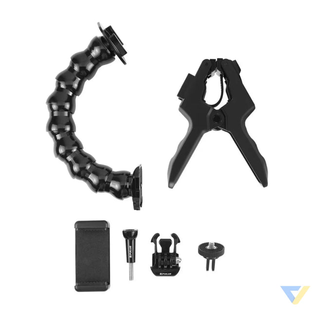 Adjustable mount for sporotome cameras Puluz with clamp Booms and selfie sticks