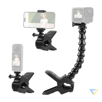 Adjustable mount for sporotome cameras Puluz with clamp Booms and selfie sticks