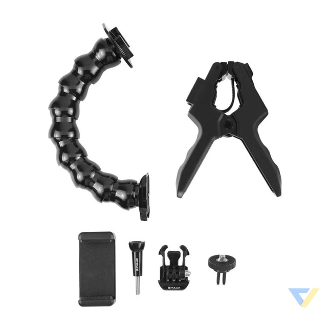 Adjustable mount for sporotome cameras Puluz with clamp Booms and selfie sticks