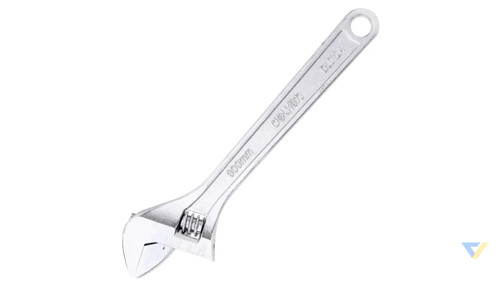 Adjustable Spanner 12’’ Deli Tools EDL012A (silver) Wrenches