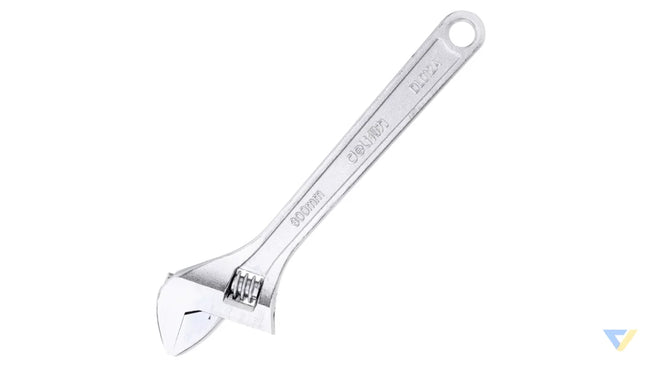 Adjustable Spanner 12’’ Deli Tools EDL012A (silver) Wrenches