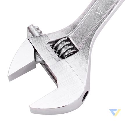 Adjustable Spanner 12’’ Deli Tools EDL012A (silver) Wrenches