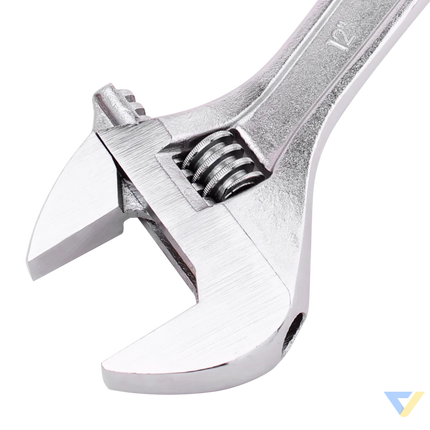Adjustable Spanner 12’’ Deli Tools EDL012A (silver) Wrenches