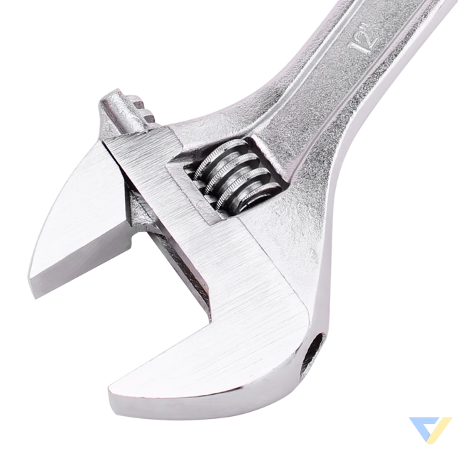 Adjustable Spanner 12’’ Deli Tools EDL012A (silver) Wrenches