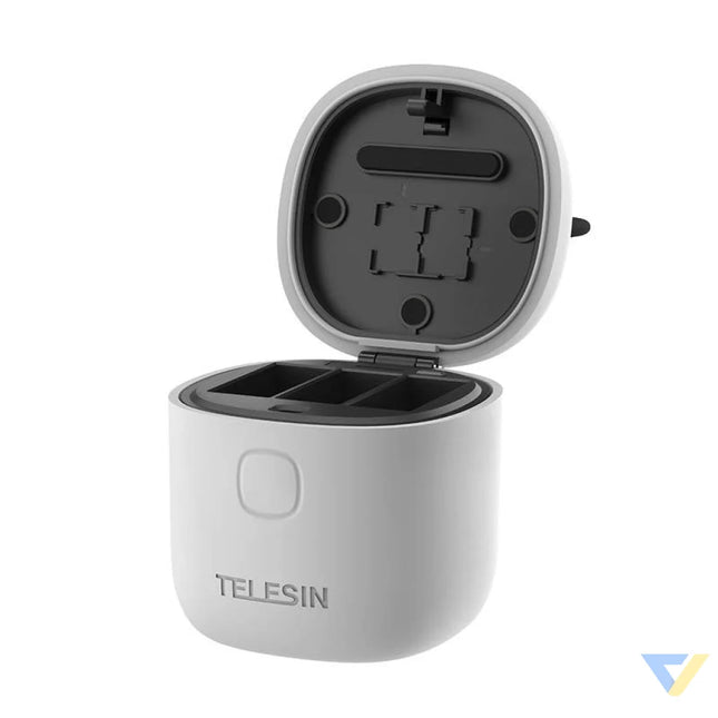 Allin box Telesin waterproof three channel charger + 2 batteries for GoPro Hero 12 / Hero 11 / Hero 10 / Hero 9 (GP BTR