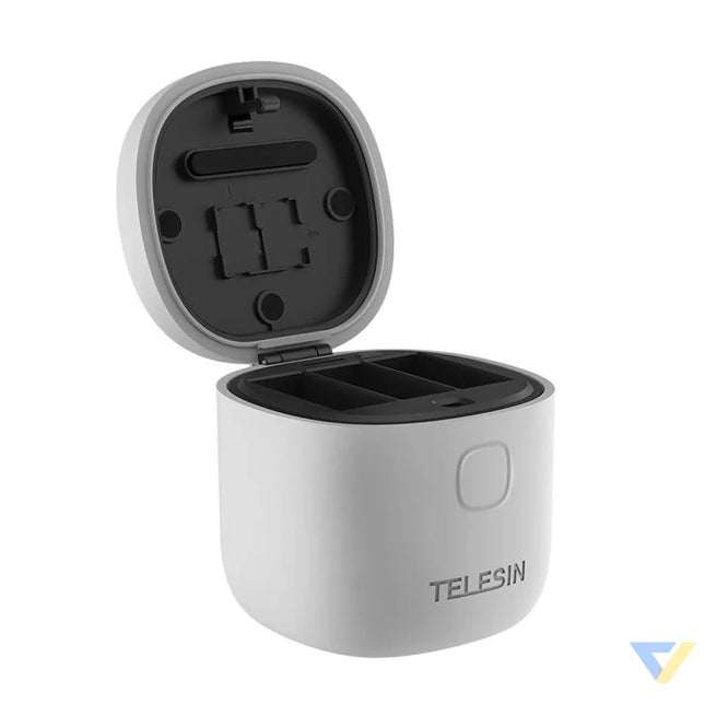 Allin box Telesin waterproof three channel charger + 2 batteries for GoPro Hero 12 / Hero 11 / Hero 10 / Hero 9 (GP BTR