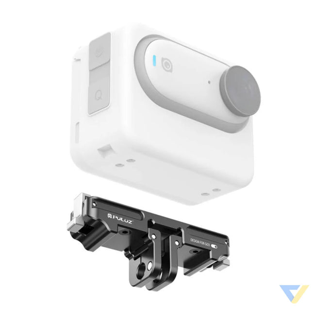 Aluminium quick release base mount PULUZ for Insta360 GO 3 Straps mounts and holders
