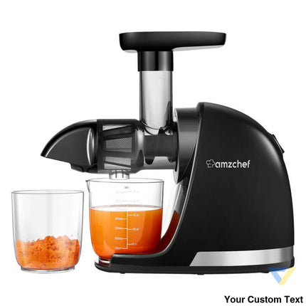 AMZCHEF 1501 BK SM slow running juicer (black) Other
