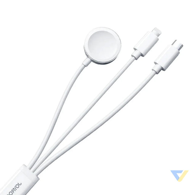 Apple Watch Magnetic Charger Joyroom S IW008 Lightning + USB C 5V 1.2m (White) Wireless chargers