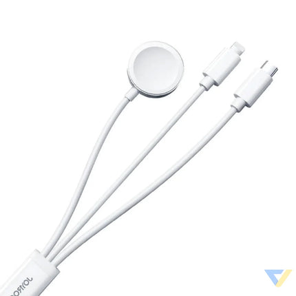 Apple Watch Magnetic Charger Joyroom S IW008 Lightning + USB C 5V 1.2m (White) Wireless chargers