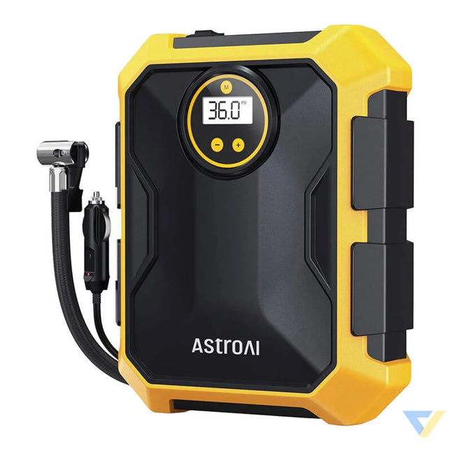 AstroAI CZK 3674 12V DC 100PSI Air Compressor (Yellow) Mini compressors