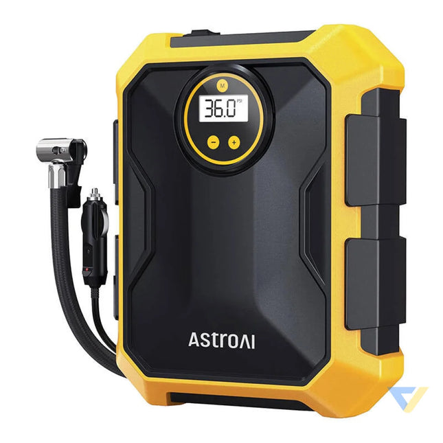 AstroAI CZK 3674 12V DC 100PSI Air Compressor (Yellow) Mini compressors