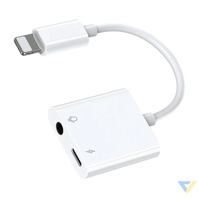 Audio Adapter Lightning / 3.5 mm Joyroom S Y105 (white) Adapters connectors and converters