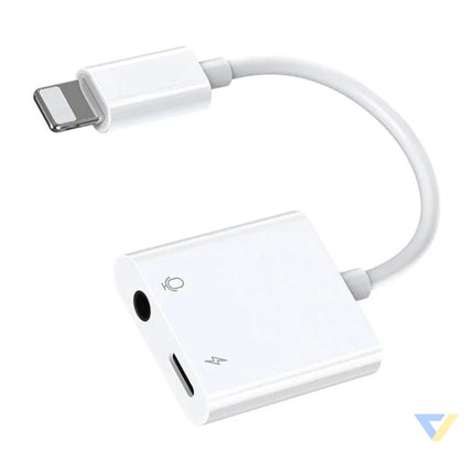Audio Adapter Lightning / 3.5 mm Joyroom S Y105 (white) Adapters connectors and converters