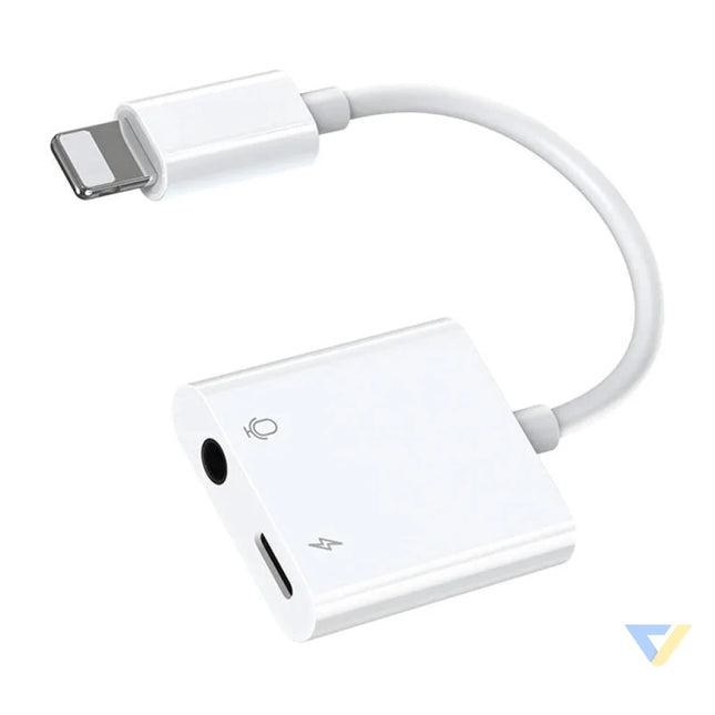Audio Adapter Lightning / 3.5 mm Joyroom S Y105 (white) Adapters connectors and converters