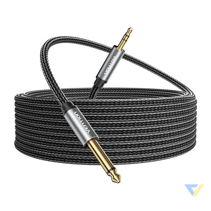 Audio cable mini jack 3.5mm male to jack 6.35mm male Vention BCYHH 2m Audio cables