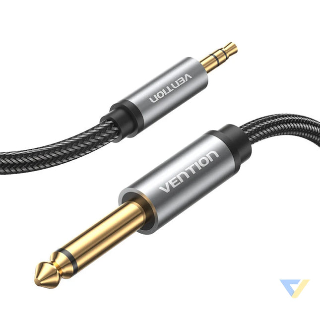 Audio cable mini jack 3.5mm male to jack 6.35mm male Vention BCYHI 3m Audio cables