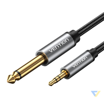 Audio cable mini jack 3.5mm male to jack 6.35mm male Vention BCYHI 3m Audio cables