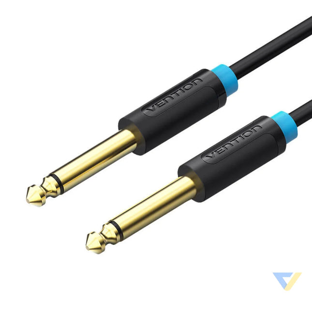Audio Cable TS 6.35mm Vention BAABI 3m (black) Audio cables