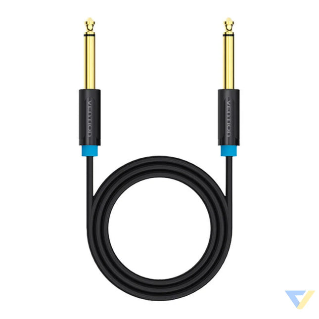 Audio Cable TS 6.35mm Vention BAABI 3m (black) Audio cables