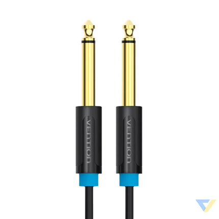 Audio Cable TS 6.35mm Vention BAABJ 5m (black) Audio cables