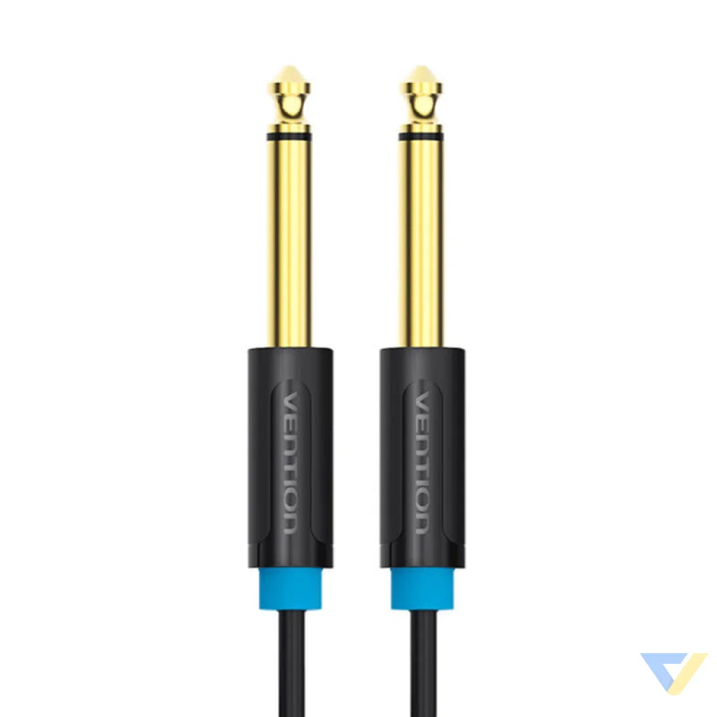 Audio Cable TS 6.35mm Vention BAABJ 5m (black) Audio cables