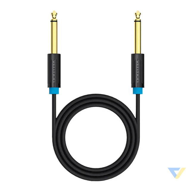 Audio Cable TS 6.35mm Vention BAABJ 5m (black) Audio cables