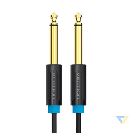 Audio Cable TS 6.35mm Vention BAABJ 5m (black) Audio cables