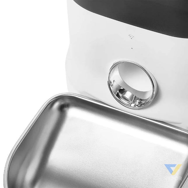 Automatic Pet Feeder with plastic bowl Dogness (white) Bowls