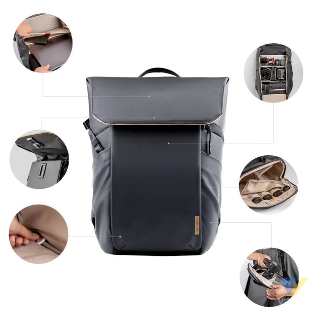 Backpack PGYTECH OneGo Air 25L (obsydian black) Backpacks