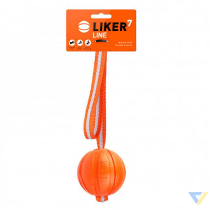 Ball on a rope for puppies and small dogs Liker Line 7 Waudog Toys