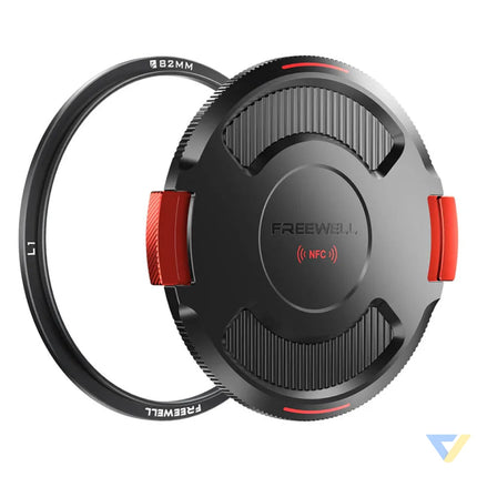 Base ring with Freewell 82 mm lid for Real Locking VND For cameras and camcorders