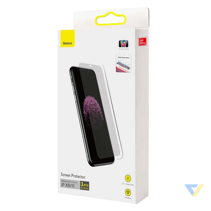 Baseus 0.3mm Full screen and Full glass Tempered Glass (1pcs pack) for iPhone XR/11 6.1 inch For smartphones