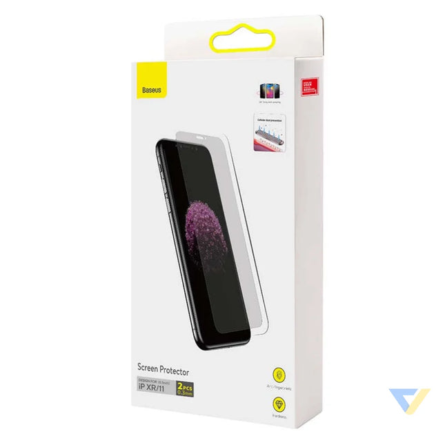 Baseus 0.3mm Screen Protector (2pcs pack) for iPhone XR/11 6.1 inch For smartphones
