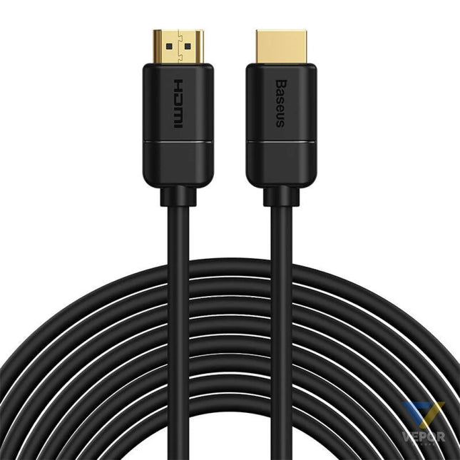 Baseus 2x HDMI 2.0 4K 30Hz Cable 3D HDR 18Gbps 8m (black) Video cables