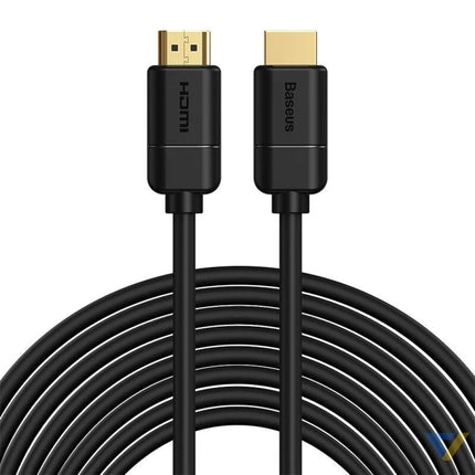 Baseus 2x HDMI 2.0 4K 30Hz Cable 3D HDR 18Gbps 8m (black) Video cables