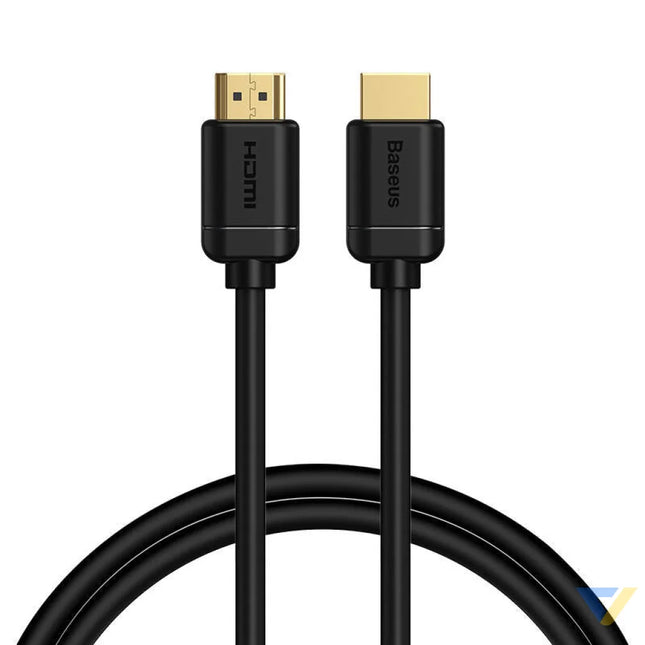 Baseus 2x HDMI 2.0 4K 60Hz Cable 3D HDR 18Gbps 1m (black) Video cables