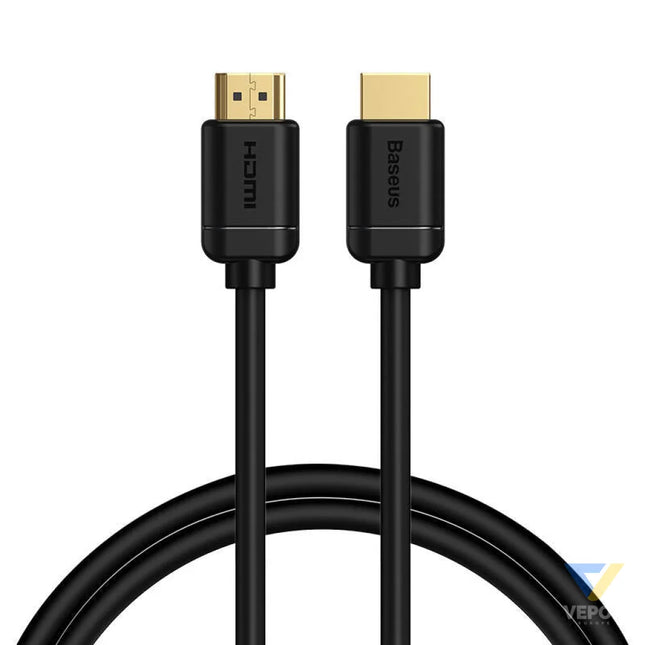 Baseus 2x HDMI 2.0 4K 60Hz Cable 3D HDR 18Gbps 1m (black) Video cables
