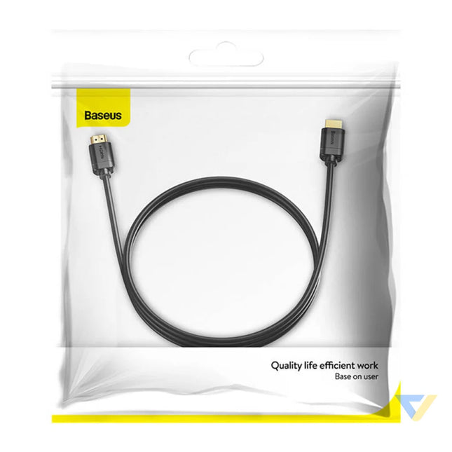 Baseus 2x HDMI 2.0 4K 60Hz Cable 3D HDR 18Gbps 2m (black) Video cables