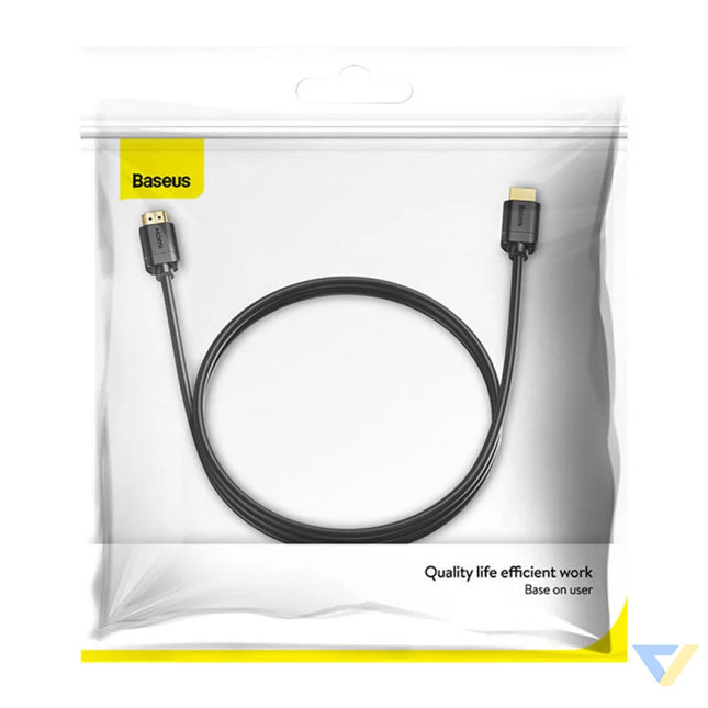 Baseus 2x HDMI 2.0 4K 60Hz Cable 3D HDR 18Gbps 2m (black) Video cables