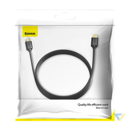 Baseus 2x HDMI 2.0 4K 60Hz Cable 3D HDR 18Gbps 3m (black) Video cables