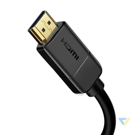 Baseus 2x HDMI 2.0 4K 60Hz Cable 3D HDR 18Gbps 3m (black) Video cables